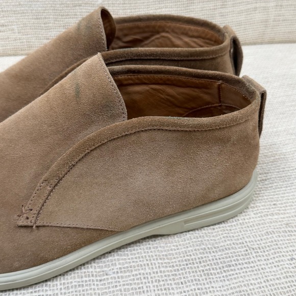 Peter Millar Collection Mens Tan Suede Slip On Chukka Made in Italy Mens 12